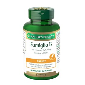 Nature's Bounty Famiglia B Integratore Energetico 100 Tavolette Nature's Bounty Famiglia B Integratore Energetico 100 Tavolette