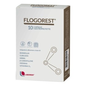 Flogorest Integratore Antinfiammatorio Articolare e Muscolare 10 Capsule Flogorest Integratore Antinfiammatorio Articolare e Muscolare 10 Capsule