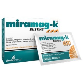 Miramag-K 600 Integratore Potassio e Magnesio 20 Bustine Miramag-K 600 Integratore Potassio e Magnesio 20 Bustine