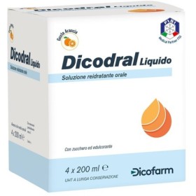 Dicodral Liquido Alimento Liquido Reidratante Orale 4x200 ml Dicodral Liquido Alimento Liquido Reidratante Orale 4x200 ml