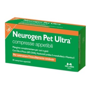 Neurogen Pet Ultra NBF Mangime Complementare Contro l’invecchiamento Cerebrale 30 compresse appetibi Neurogen Pet Ultra NBF Mangime Complementare Contro l’invecchiamento Cerebrale 30 compresse appetibi