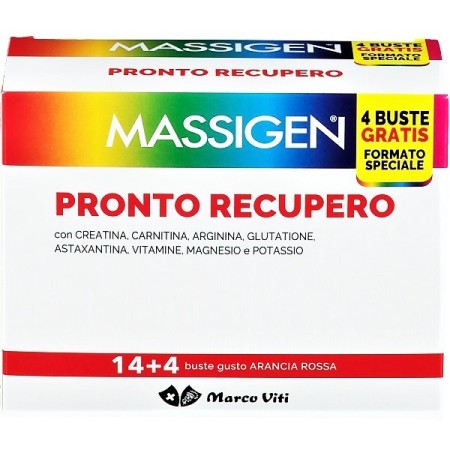 Massigen Pronto Recupero PROMO 14 4 Bustine IN OMAGGIO