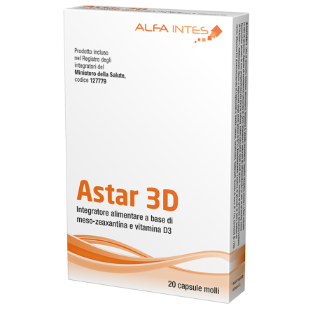 Astar 3D Integratore 20 Capsule Molli
