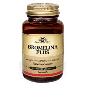 Solgar Bromelina Plus Integratore Drenante 60 Capsule Solgar Bromelina Plus Integratore Drenante 60 Capsule