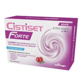 Cistiset Forte Integratore Benessere Vie Urinarie 8 stick Cistiset Forte Integratore Benessere Vie Urinarie 8 stick