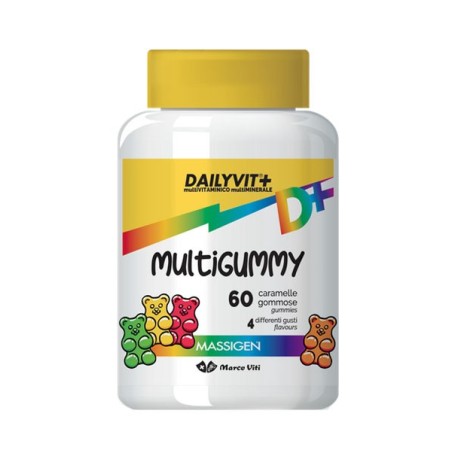Dailyvit Multigummy Integratore Multivitaminico Bambini 60 Caramelle Gommose