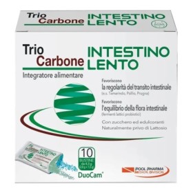 Triocarbone Intestino Lento Integratore 10 Bustine Triocarbone Intestino Lento Integratore 10 Bustine