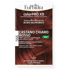 Euphidra ColorPRO XD 566 Castano Chiaro Rosso Tintura Extra Delicata Euphidra ColorPRO XD 566 Castano Chiaro Rosso Tintura Extra Delicata