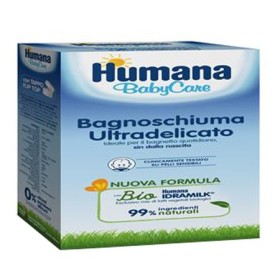 Humana Baby Bagnoschiuma Ultradelicato Bagnetto Bambini 200 ml Humana Baby Bagnoschiuma Ultradelicato Bagnetto Bambini 200 ml