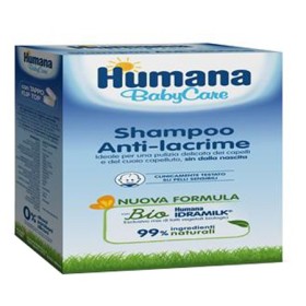 Humana Baby Shampoo Anti-Lacrime Bambini 200 ml Humana Baby Shampoo Anti-Lacrime Bambini 200 ml