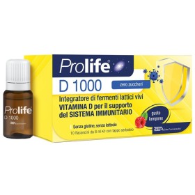 Prolife D 1000 Integratore di Probiotici e Vitamina D 10 Flaconcini Prolife D 1000 Integratore di Probiotici e Vitamina D 10 Flaconcini