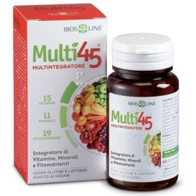 BiosLine Multi45 Integratore Micronutrienti 100 Compresse BiosLine Multi45 Integratore Micronutrienti 100 Compresse