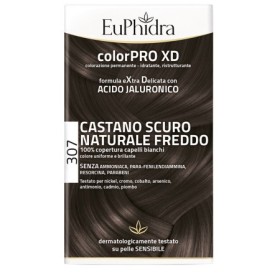 Euphidra ColorPRO XD 307 Castano Scuro Naturale Freddo Tintura Per Capelli Euphidra ColorPRO XD 307 Castano Scuro Naturale Freddo Tintura Per Capelli
