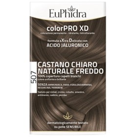 Euphidra ColorPRO XD 507 Castano Chiaro Naturale Freddo Tintura Per Capelli Euphidra ColorPRO XD 507 Castano Chiaro Naturale Freddo Tintura Per Capelli