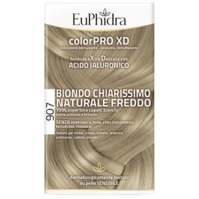 Euphidra ColorPRO XD 907 Biondo Chiarissimo Naturale Freddo Tintura Per Capelli Euphidra ColorPRO XD 907 Biondo Chiarissimo Naturale Freddo Tintura Per Capelli
