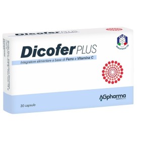 Dicofer Plus Integratore Ferro e Vitamina C 30 Capsule Dicofer Plus Integratore Ferro e Vitamina C 30 Capsule