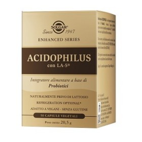 Solgar Acidophilus LA-5 Integratore Probiotici 50 Capsule Solgar Acidophilus LA-5 Integratore Probiotici 50 Capsule