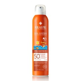 Rilastil Sun System Baby Spray Solare Trasparente SPF 50  Protezione Bambini 200 ml Rilastil Sun System Baby Spray Solare Trasparente SPF 50  Protezione Bambini 200 ml