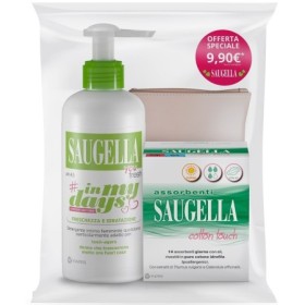Saugella YouFresh 200 ml   Assorbenti Giorno Con Ali 14 Pezzi e Pochette Omaggio Saugella YouFresh 200 ml   Assorbenti Giorno Con Ali 14 Pezzi e Pochette Omaggio