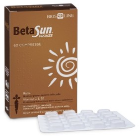 Beta Sun Bronze Integratore 60 Compresse Beta Sun Bronze Integratore 60 Compresse