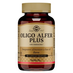 Solgar Oligo Alfer Plus Integratore di Ferro 90 Capsule Solgar Oligo Alfer Plus Integratore di Ferro 90 Capsule
