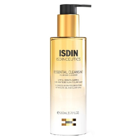 Isdin Essential Cleansing Olio Detergente Viso 200 ml