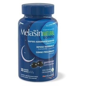 Melasin Natural Sonno 1mg Integratore 30 Gommose Melasin Natural Sonno 1mg Integratore 30 Gommose