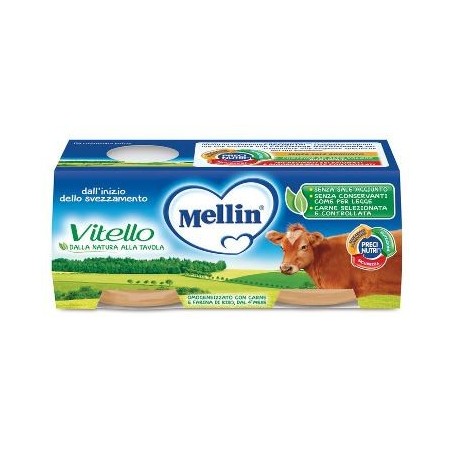 Mellin Omogeneizzato di Vitello 2 x 120 g