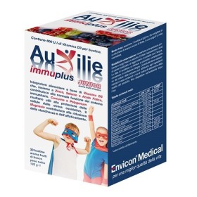 Auxilie Immuplus Junior Integratore 30 Bustine Auxilie Immuplus Junior Integratore 30 Bustine