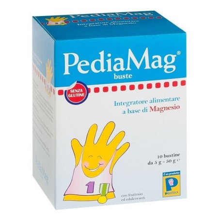 Pediamag Integratore Di Magnesio E Vitamina C 10 Bustine