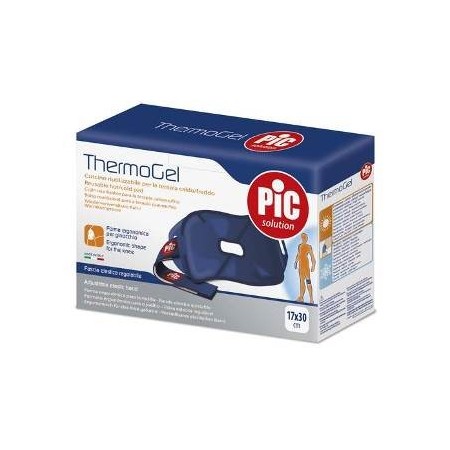 Pic Thermogel Cuscino in Gel Terapia Caldo/Freddo Per Ginocchio 17x30 cm