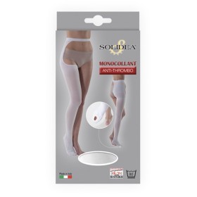 Solidea Anti Trombo Class 1 Mono Collant Compressivo Colore Bianco Taglia M Solidea Anti Trombo Class 1 Mono Collant Compressivo Colore Bianco Taglia M