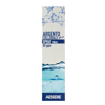 Farmatutto Partners Argento Colloidale Plus Spray 20 ppmm Antibiotico 100 ml