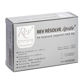 Rev Resolve Lipide Integratore Drenante e Anticellulite 30 Capsule Rev Resolve Lipide Integratore Drenante e Anticellulite 30 Capsule