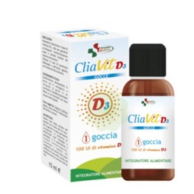 Cliavit D3 Integratore di Vitamina D Gocce 15 ml Cliavit D3 Integratore di Vitamina D Gocce 15 ml
