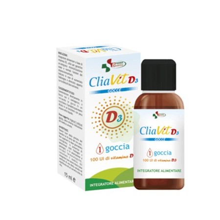 Cliavit D3 Integratore di Vitamina D Gocce 15 ml