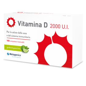 Vitamina D 2000 U.I. Integratore Sistema Immunitario E Ossa 168 Compresse Masticabili Vitamina D 2000 U.I. Integratore Sistema Immunitario E Ossa 168 Compresse Masticabili