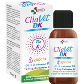 Claivit DK Integratore Di Vitamina D Gocce 15 ml Claivit DK Integratore Di Vitamina D Gocce 15 ml