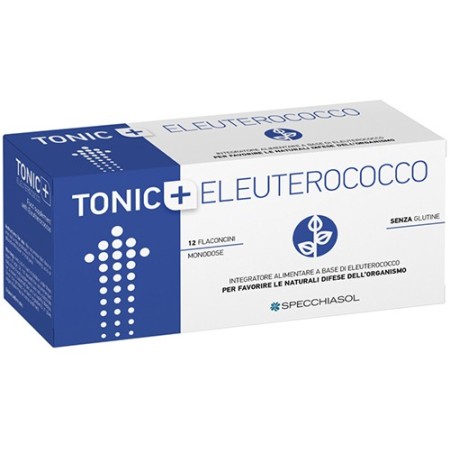 Specchiasol Tonic  Eleuterococco Integratore Energia e Vitalità 12 Flaconcini