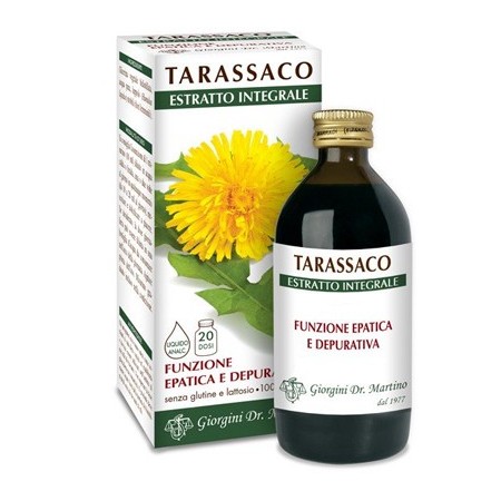 Dr. Giorgini Tarassaco Estratto Integrale Integratore Naturale 200 ml