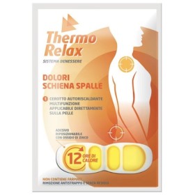 Thermorelax Cerotto Multiuso Dolori di Schiena e Spalle 1 Pezzo Thermorelax Cerotto Multiuso Dolori di Schiena e Spalle 1 Pezzo