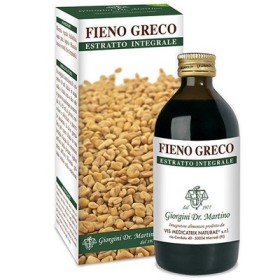 Dr. Giorgini Fieno Greco estratto Integrale Integratore 200 ml Dr. Giorgini Fieno Greco estratto Integrale Integratore 200 ml