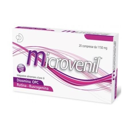Microvenil 1150 mg Integratore 20 Compresse