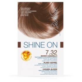 Bionike Shine On 7.32 Biondo Caramello Trattamento Colorante Capelli Bionike Shine On 7.32 Biondo Caramello Trattamento Colorante Capelli