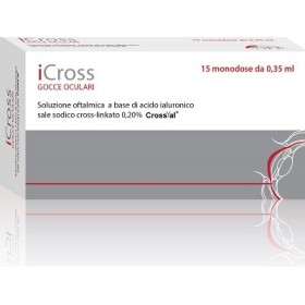 iCrossgel Soluzione Oftalmica Protezione Corneale 15 Flaconcini Monodose iCrossgel Soluzione Oftalmica Protezione Corneale 15 Flaconcini Monodose