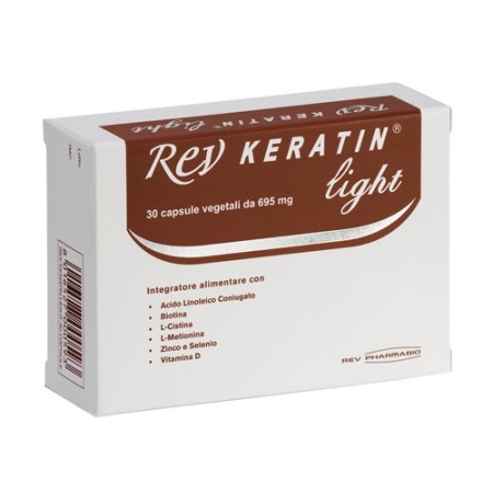 Rev Keratin Light Integratore Benessere Unghie e Capelli 30 Capsule