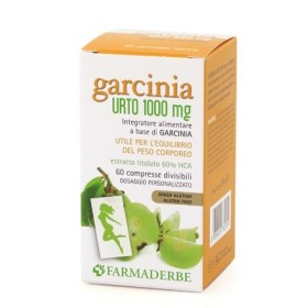 Farmaderbe Garcinia Urto 1000 Integratore Peso Corporeo 60 Compresse Farmaderbe Garcinia Urto 1000 Integratore Peso Corporeo 60 Compresse