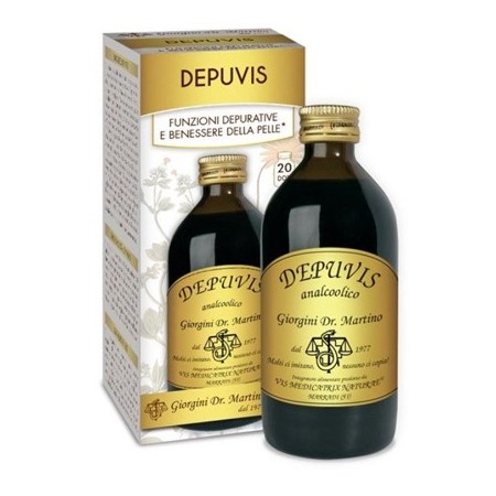Dr. Giorgini Depuvis Liquido Analcolico Integratore Depurativo 200 ml
