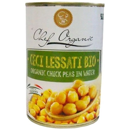 Chef Organic Ceci Lessati 400 g