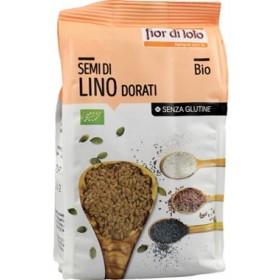 Fior Di Loto Semi Di Lino Dorati Biologici 400 g Fior Di Loto Semi Di Lino Dorati Biologici 400 g
